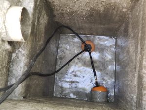 Impermeabilização Teste de estanqueidade em caixa de passagem