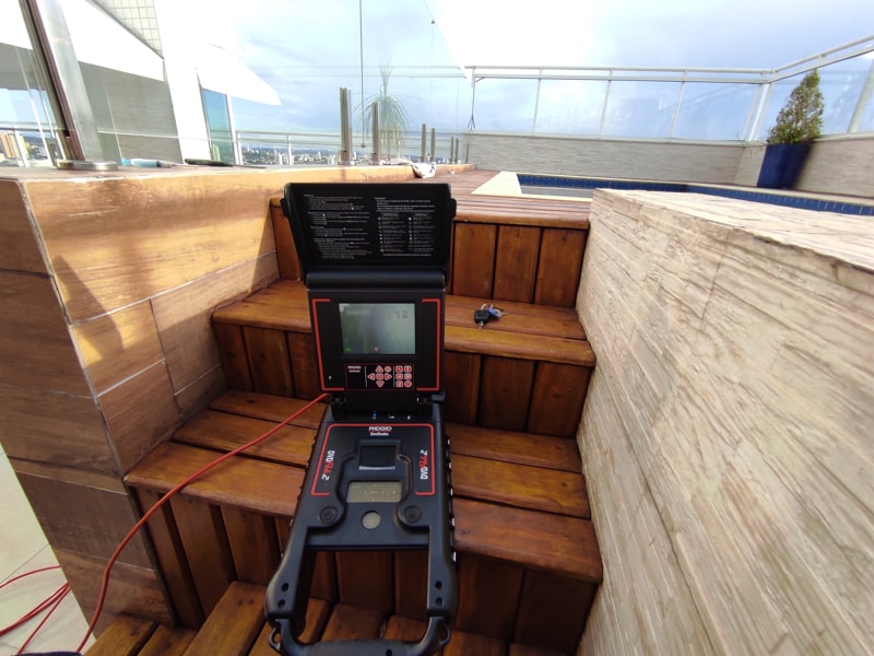 Video Inspecao tubular em deck cobertura