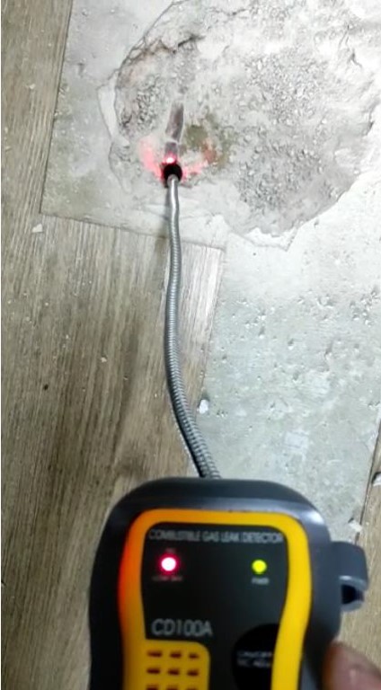 Caça vazamento industrial de gás Acqualy Soluções