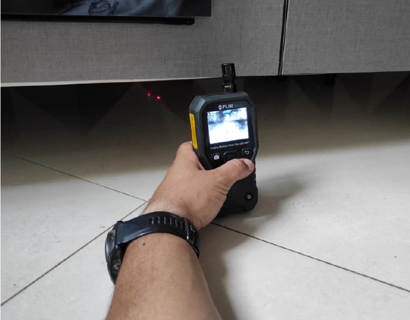 Vistoria de vazamentos e umidade Acqualy Soluções