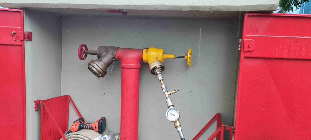 Caça vazamento em linha de hidrantes Acqualy Soluções