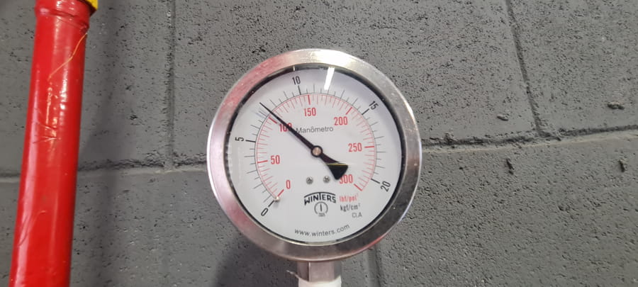Teste de estanqueidade Acqualy Soluções