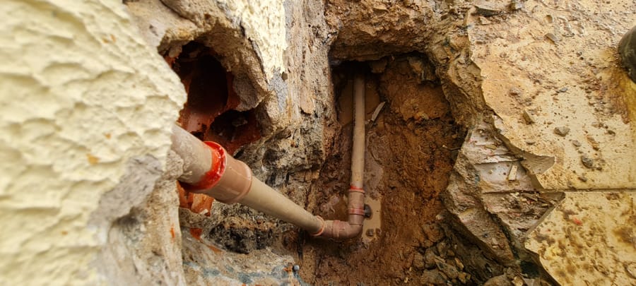 Vazamento de Tubulação Degradada Acqualy Soluções